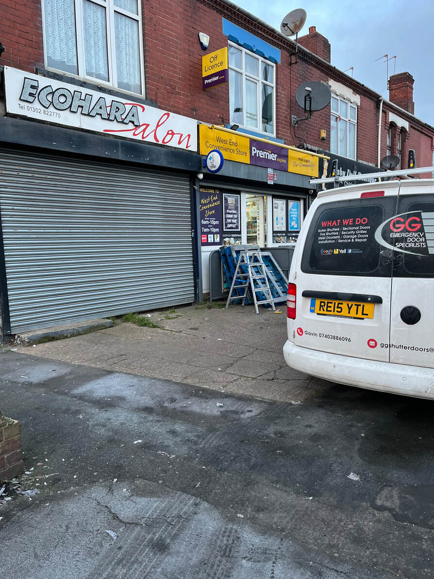 Roller Shutter Repair in Doncaster City Centre