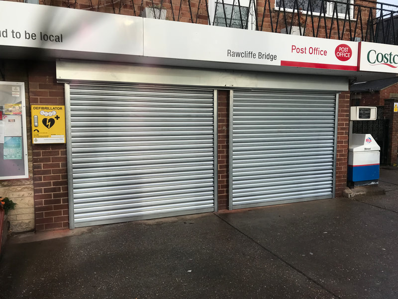 Roller shutters installed in Goole Yorkshire