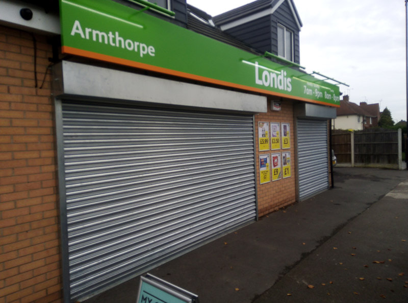 roller shutters installed in Armthorpe