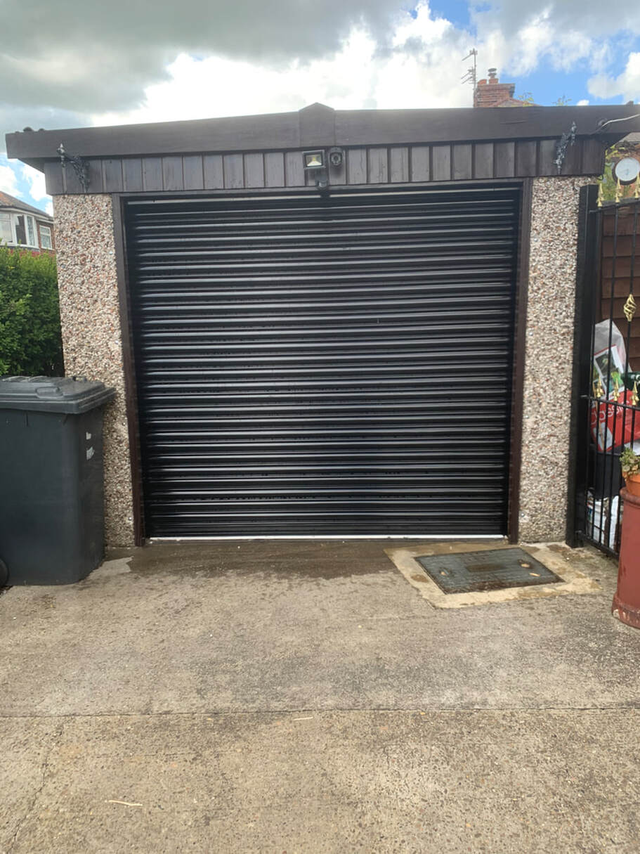 Garage Roller Shutter Door Installation in Doncaster.