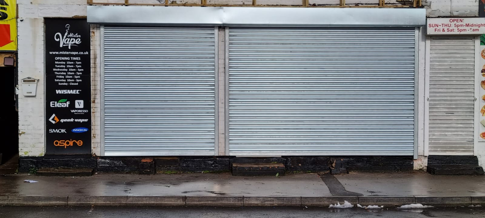 Roller Shutter Doors Fitted in Sheffield